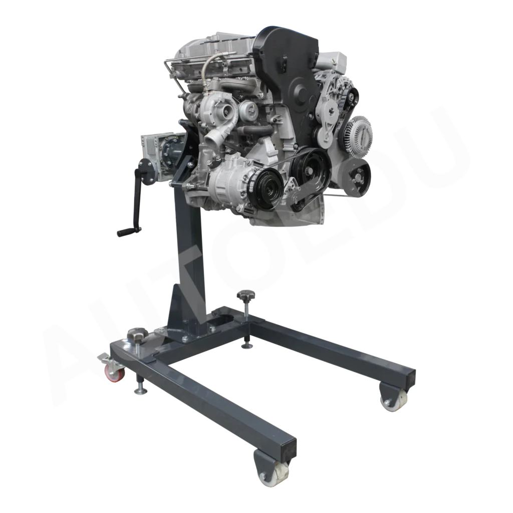 Petrol (gasoline) MPI Turbo Engine for disassembling and assembling VIVV01-ADRT AutoEDU automotive training equipment