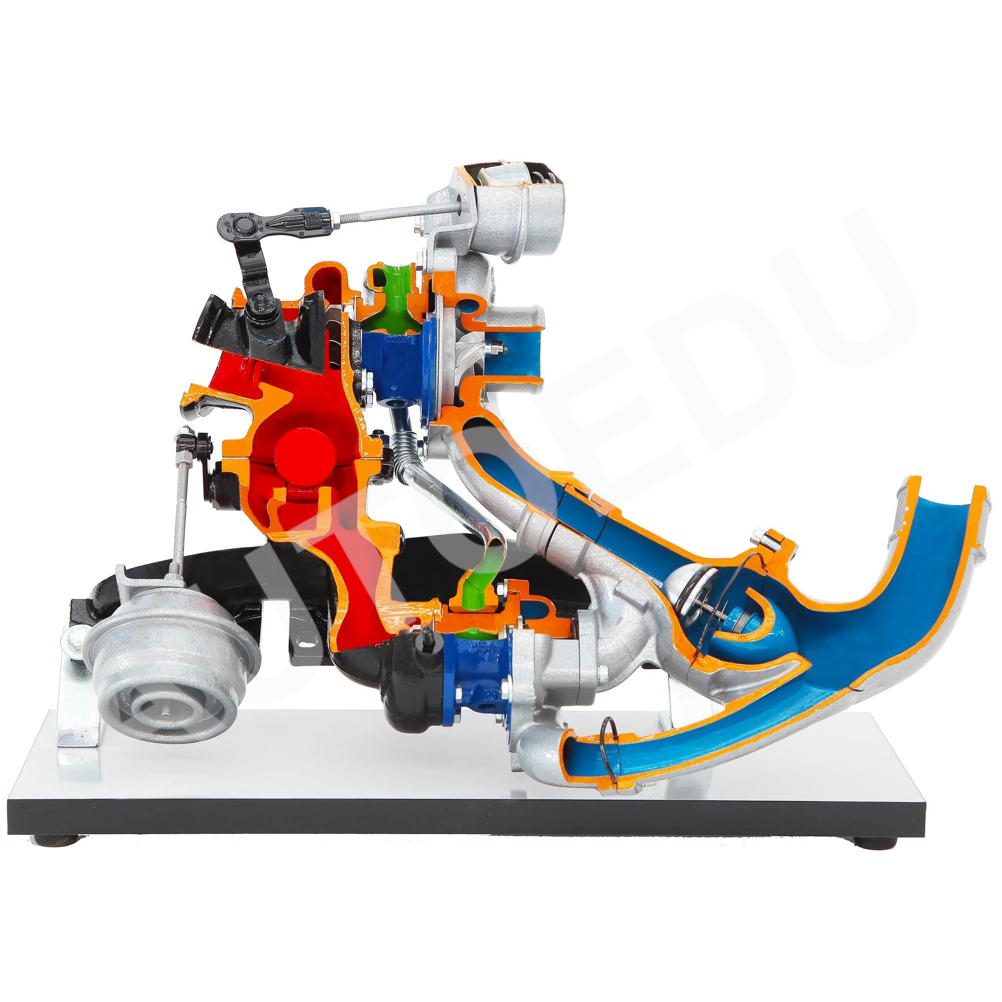 Sequential twin-turbo cutaway educational model AE410452M