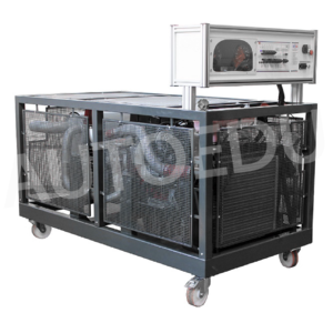 Educational Truck Diesel engine trainer V8 MVSCR03