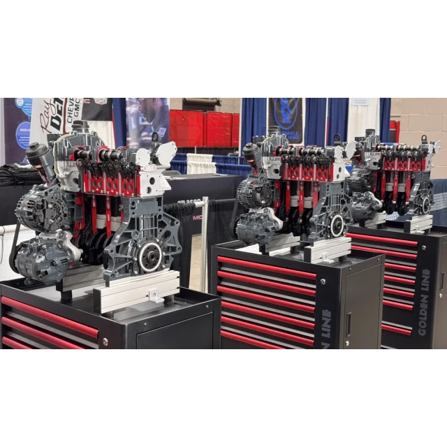 Petrol(gasoline) DOHC Engine Cutaway Educational Trainer IVDB03 USA Skills 2025 competition