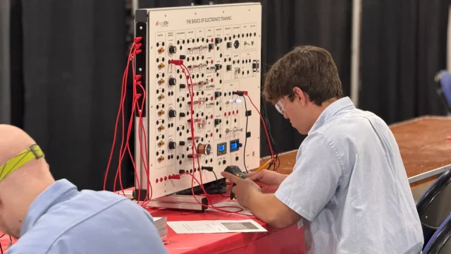 AutoEDU Showcases OEM-Based Automotive Training Equipment at SkillsUSA North Carolina