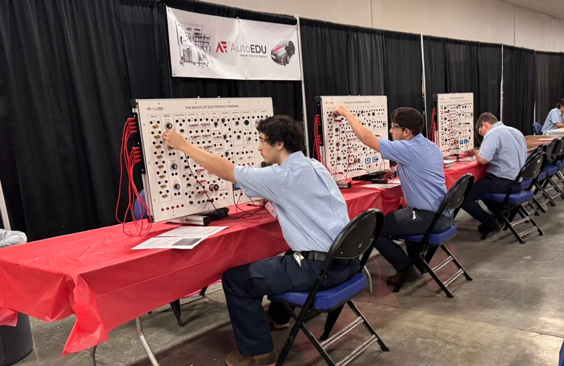 AutoEDU Showcases Automotive Training Equipment at SkillsUSA North Carolina