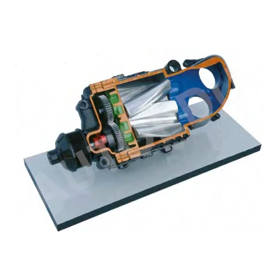 Roots-type supercharger cutaway educational model AE410442M