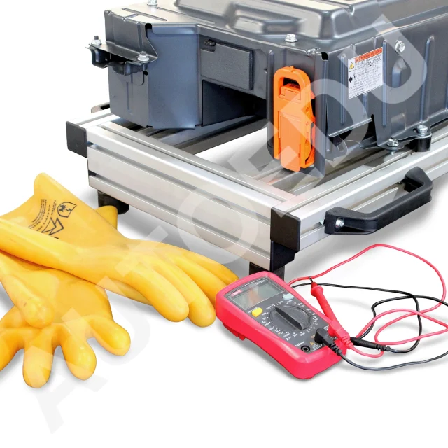 High Voltage Battery Disassembly and Assembly Educational Trainer VIVV01-HYBBAT AutoEDU automotive training equipment