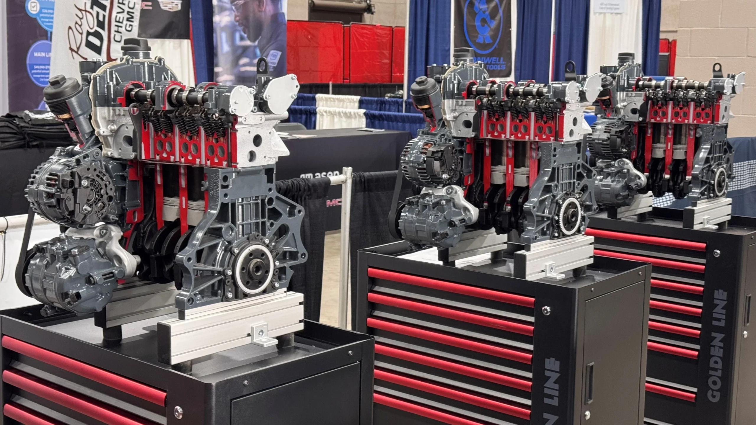 Advanced Petrol (Gasoline) DOHC Engine Cutaway Educational Trainer