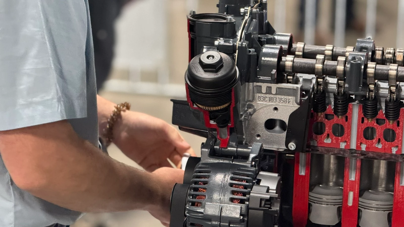 Cutaway equipment, visually, is the greatest option to expand your mechanic knowledge!